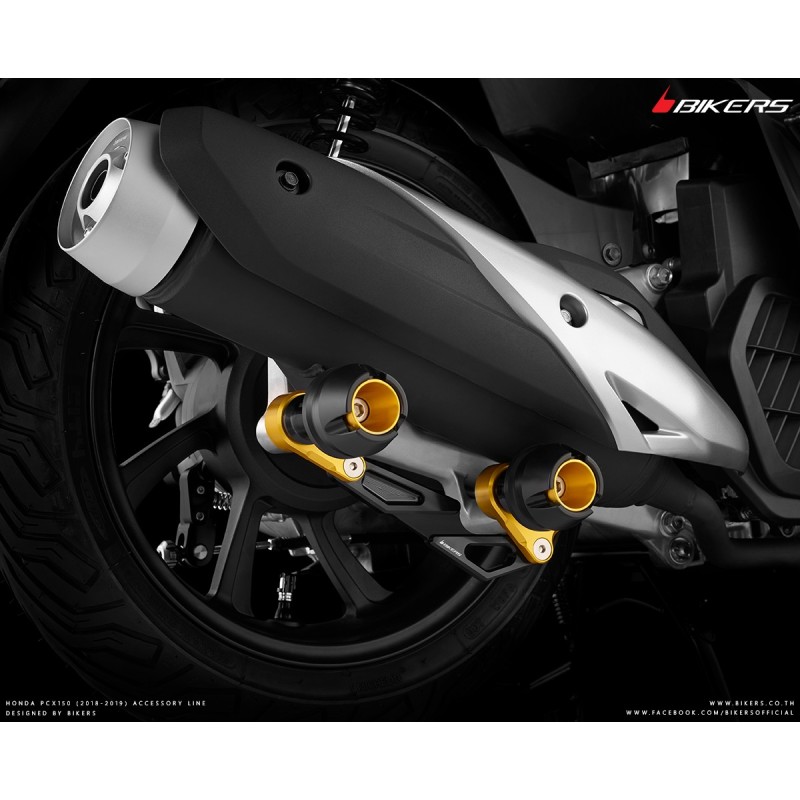 Слайдеры защиты глушителя BIKERS Honda PCX 2018 2019 2020