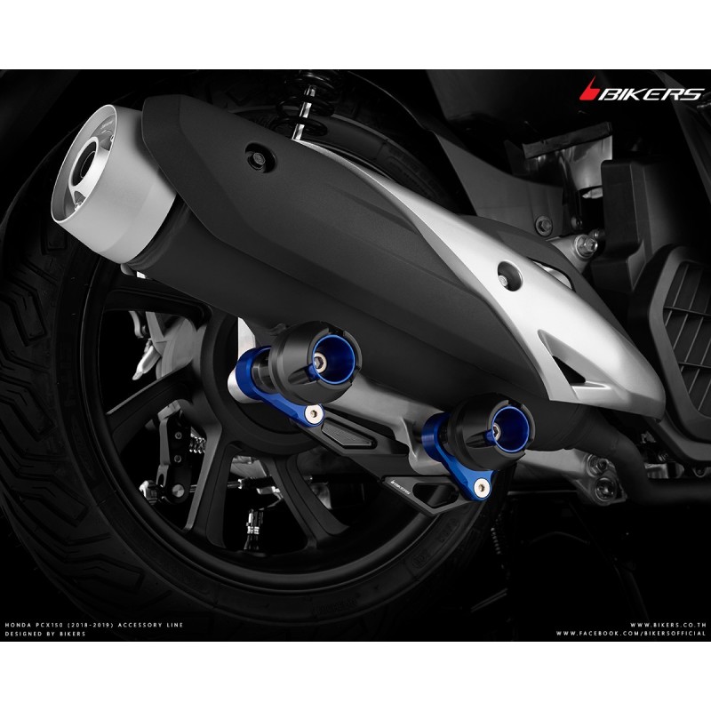 Слайдеры защиты глушителя BIKERS Honda PCX 2018 2019 2020
