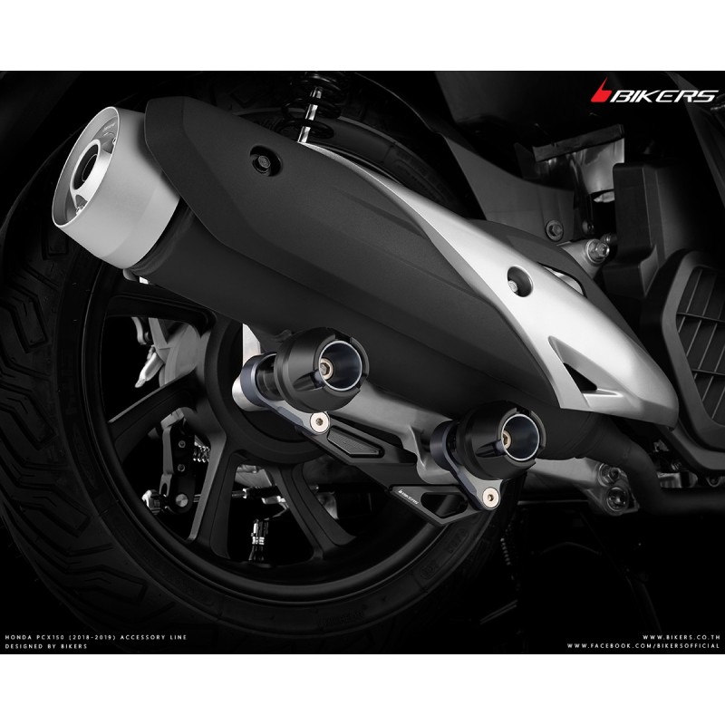 Слайдеры защиты глушителя BIKERS Honda PCX 2018 2019 2020