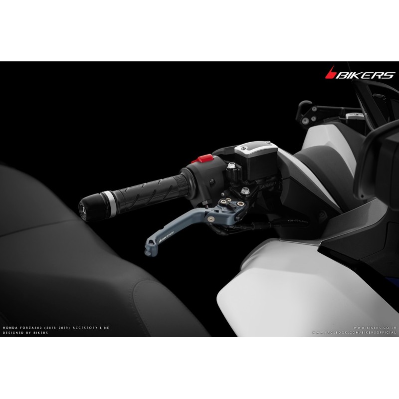 Правый складной регулируемый рычаг тормоза премиум-класса BIKERS Honda Forza 300 2018 2019 2020