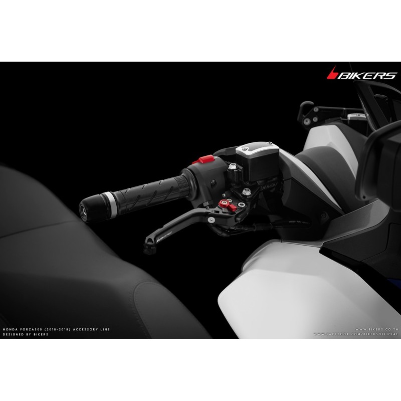 Правый складной регулируемый рычаг тормоза премиум-класса BIKERS Honda Forza 300 2018 2019 2020