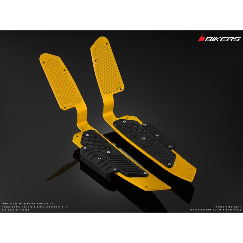 Накладка площадки для ног с дополнительной защитой BIKERS Honda Forza 300 2018 2019 2020