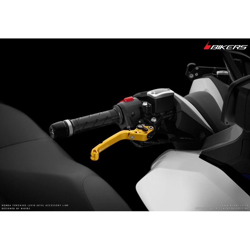 Правый складной регулируемый рычаг тормоза премиум-класса BIKERS Honda Forza 125 2018 2019 2020