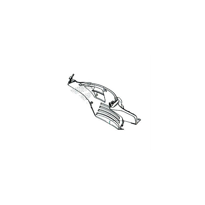 Нижняя передняя панель Honda Forza 125 2018 2019 2020