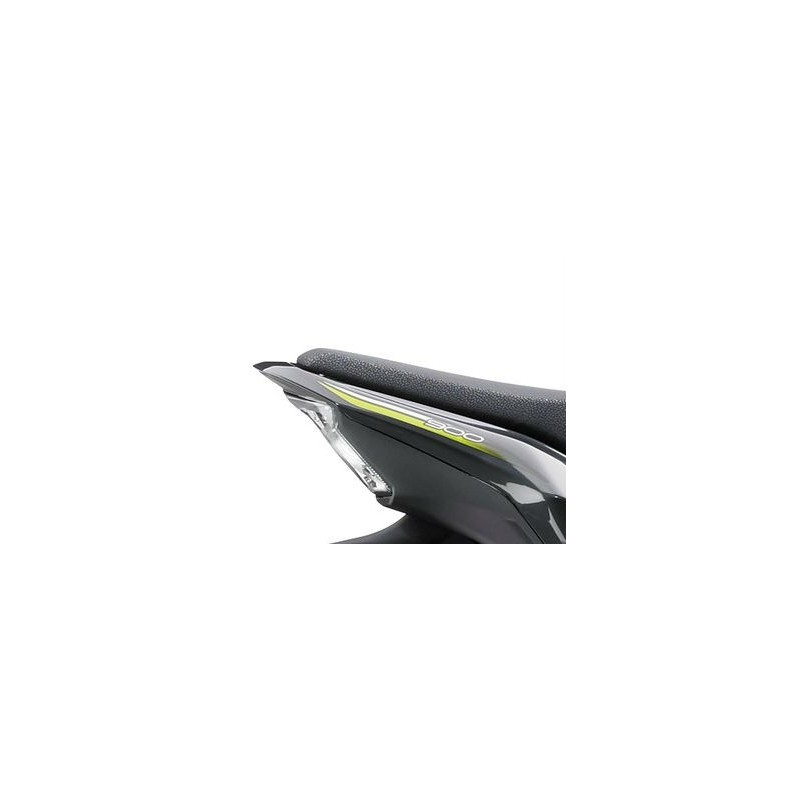 Наклейка правой задней панели Kawasaki Z900 Gray 2017 2018