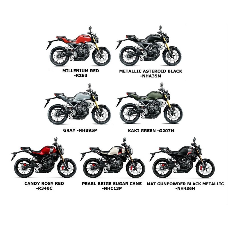 Левая передняя облицовка Honda CB150R