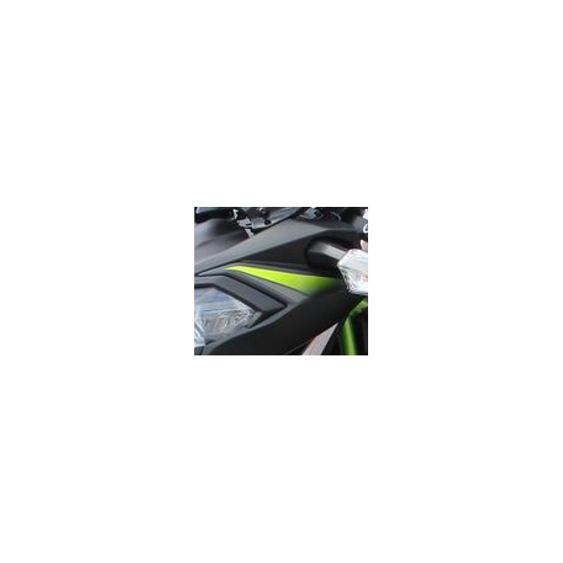 Наклейка левого верхнего обтекателя Kawasaki Z650 Black 2019