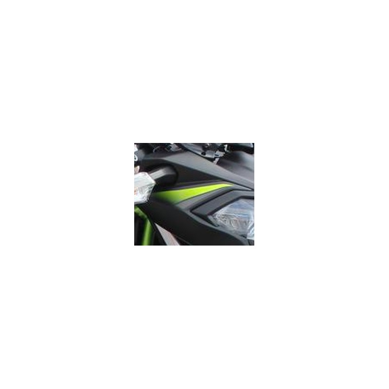 Наклейка правого верхнего обтекателя Kawasaki Z650 Black 2019