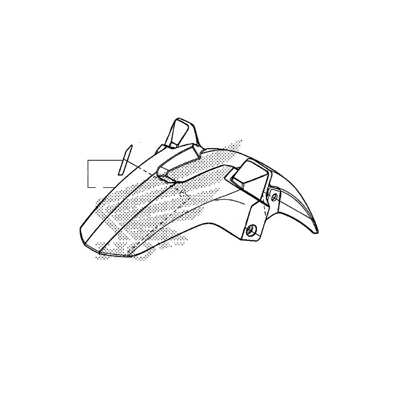 Переднее крыло Honda CB500X 2019 2020 2021