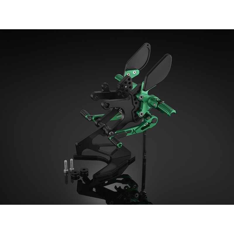 Комплект пассажирских подножек BIKERS Kawasaki NINJA ZX-6R