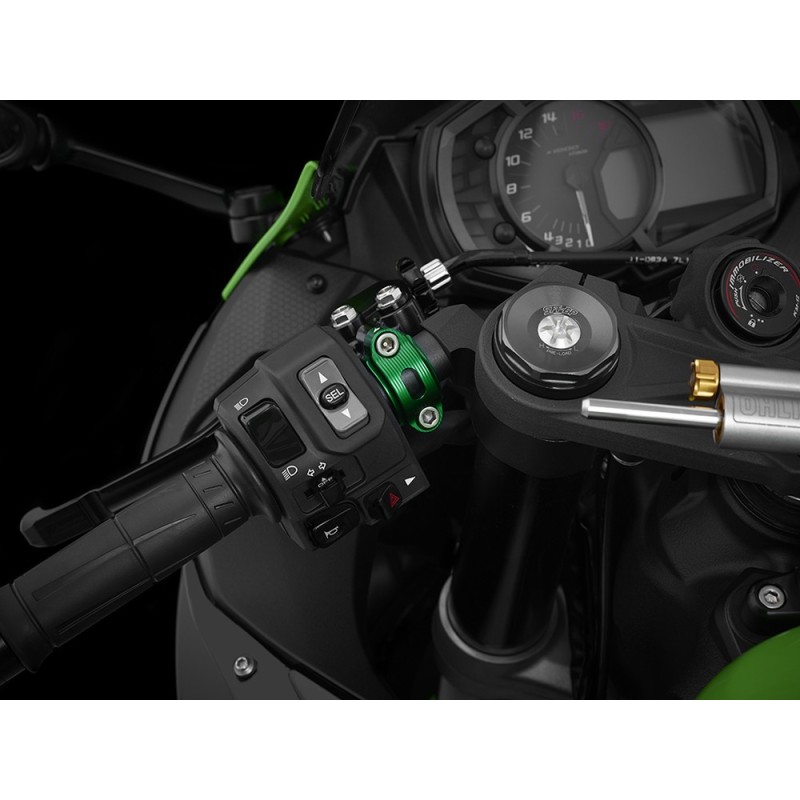 Комплект поворотных зажимов руля BIKERS Kawasaki