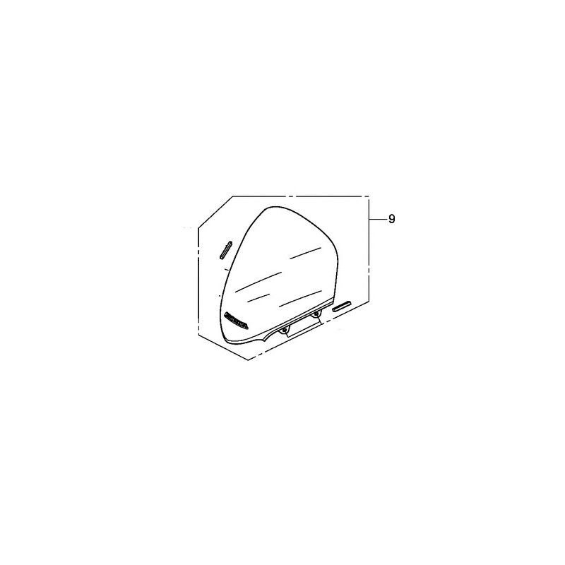Ветровое стекло Honda PCX 125/150 v1 v2