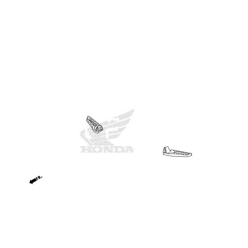 Левая подножка Honda ADV 150