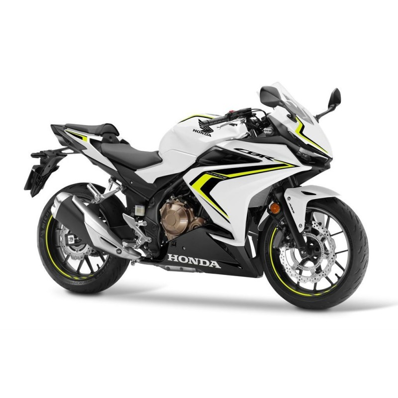 Комплект наклеек Honda CBR500R Pearl Metalloid WHITE 2019