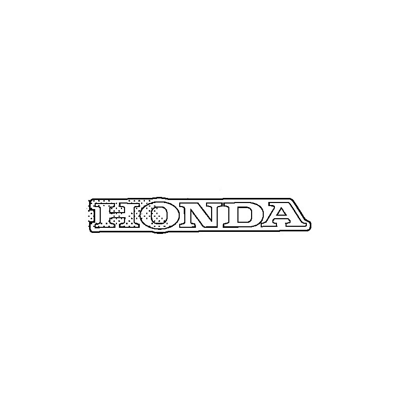 Наклейка правого нижнего обтекателя Honda CBR500R 2019 2020 2021