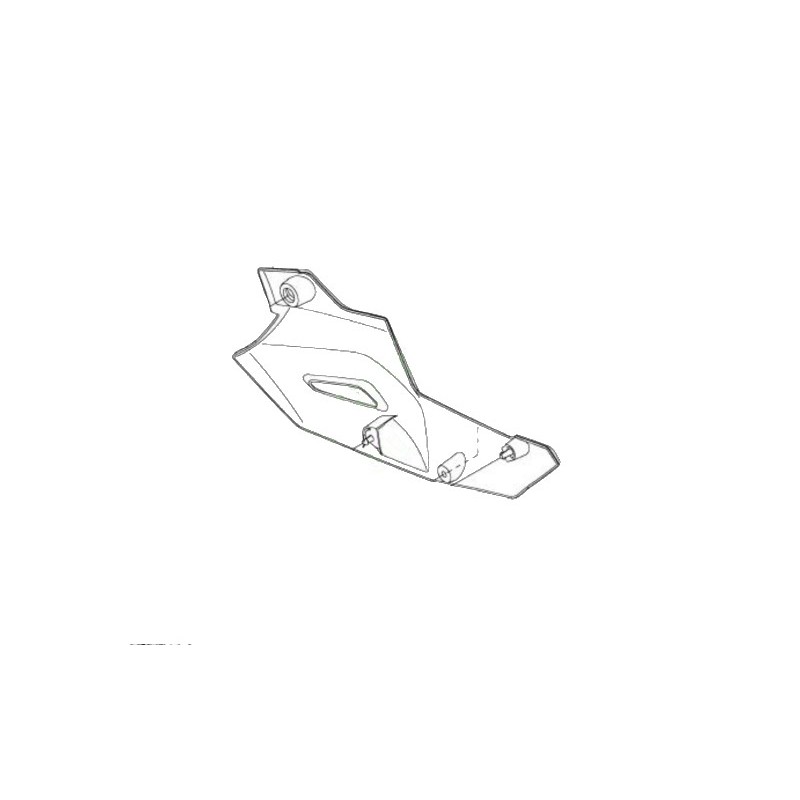 Правый нижний обтекатель Kawasaki Z900 2020/2026