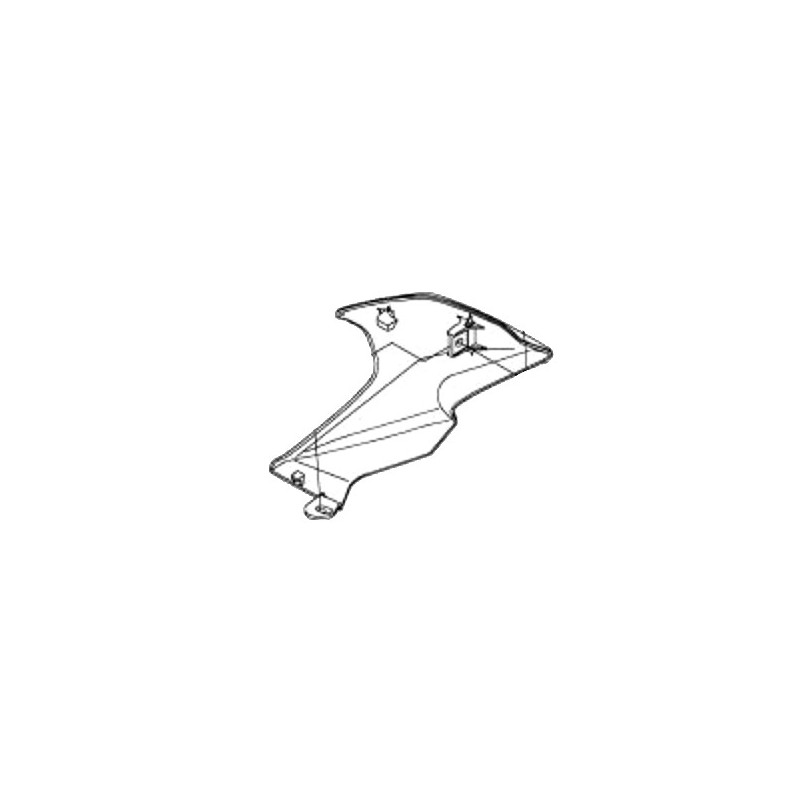 Правый боковой обтекатель Kawasaki Z900 2020 2021 2022 2023