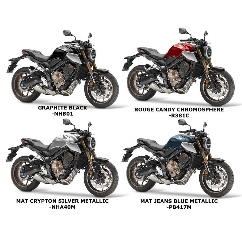 Наклейка левого бокового дефлектора топливного бака Honda CB650R 2019 2020