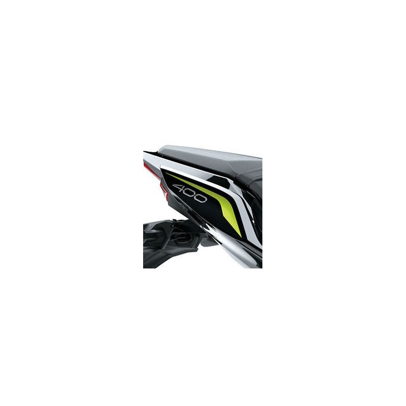 Наклейка правой задней панели Kawasaki Z400 2020 Gray