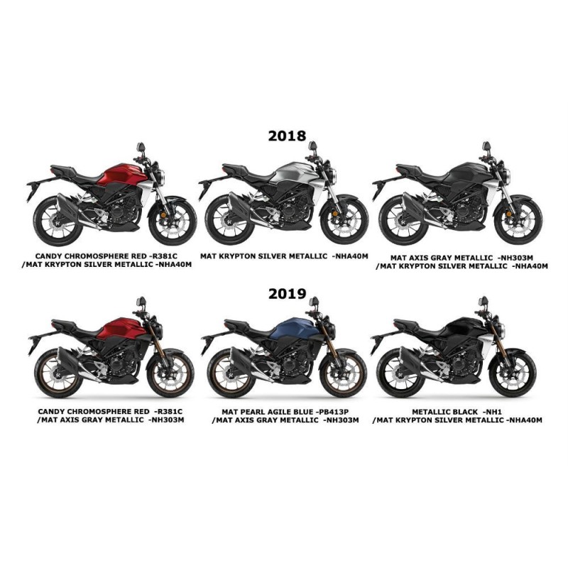 Наклейка правого бокового дефлектора топливного бака Honda CB300R 2018/2022