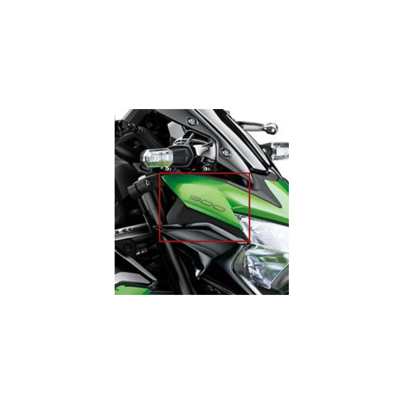 Наклейка верхнего обтекателя фары Kawasaki Z900 2020 2021 2022 2023