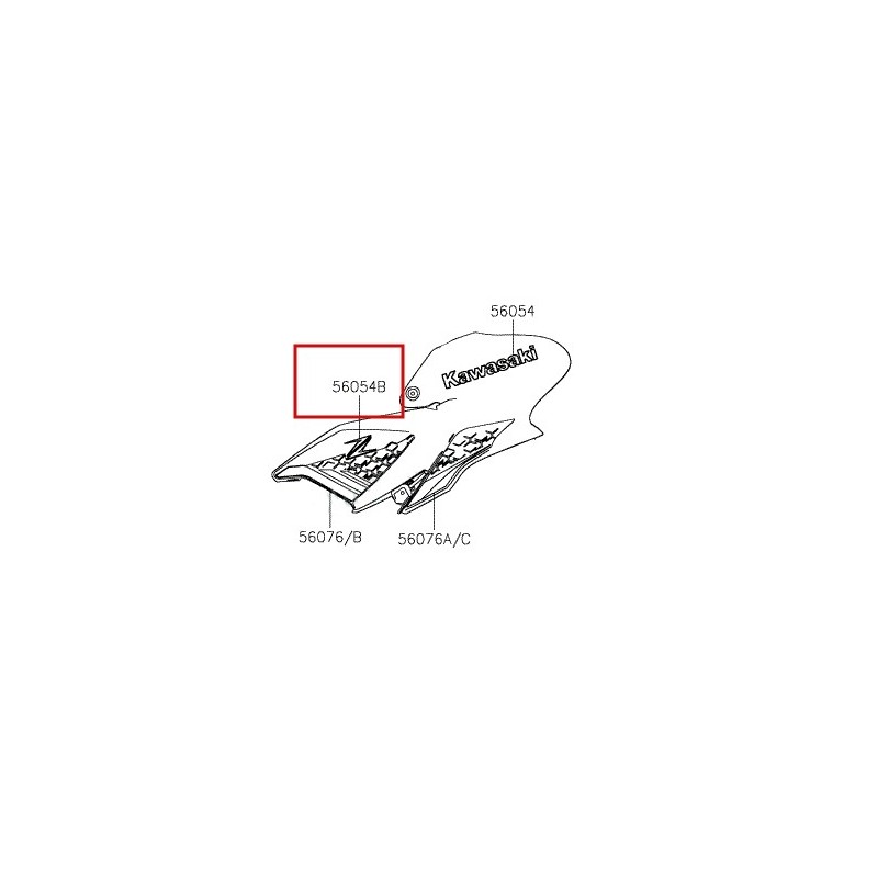 Наклейка Z Kawasaki Z900 2020 2021 2022 2023