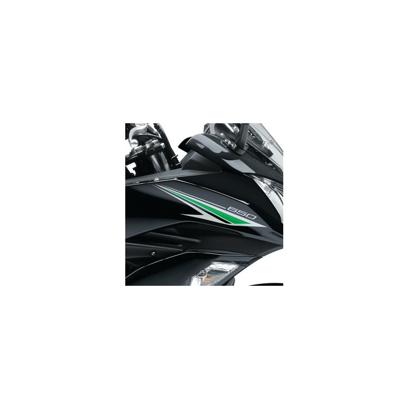 Наклейка правого бокового обтекателя Kawasaki NINJA 650 2017 2018 2019
