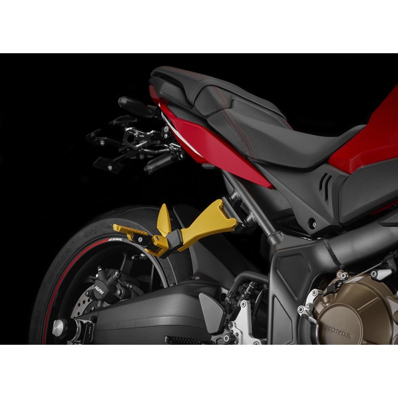 Комплект пассажирских подножек с кронштейнами BIKERS Honda CBR650R