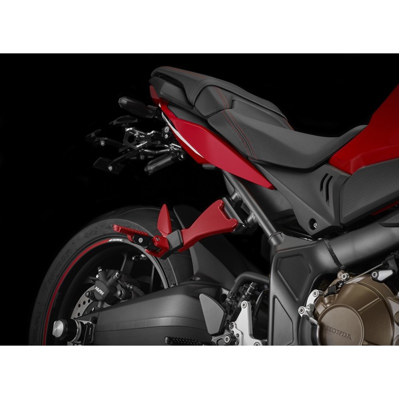 Комплект пассажирских подножек с кронштейнами BIKERS Honda CBR650R