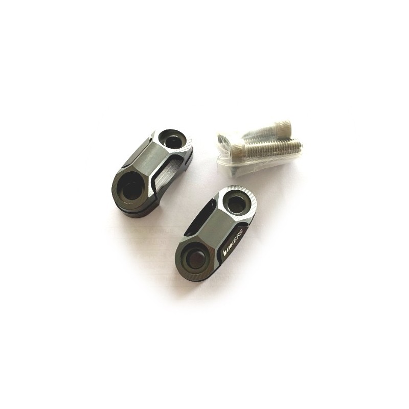Серый комплект зажимов руля 22.2mm BIKERS Honda CB500F