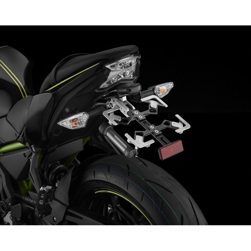 Регулируемый кронштейн номерного знака BIKERS Kawasaki Z650 2020 2021 2022
