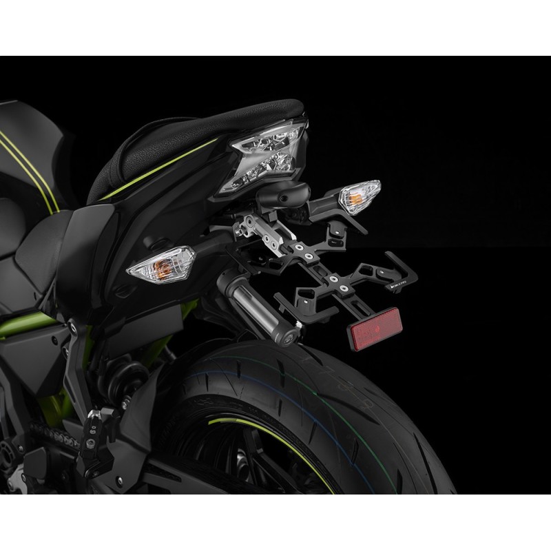Регулируемый кронштейн номерного знака BIKERS Kawasaki Z650 2020 2021 2022