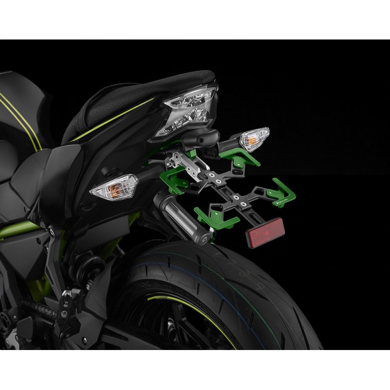 Регулируемый кронштейн номерного знака BIKERS Kawasaki Z650 2020 2021 2022