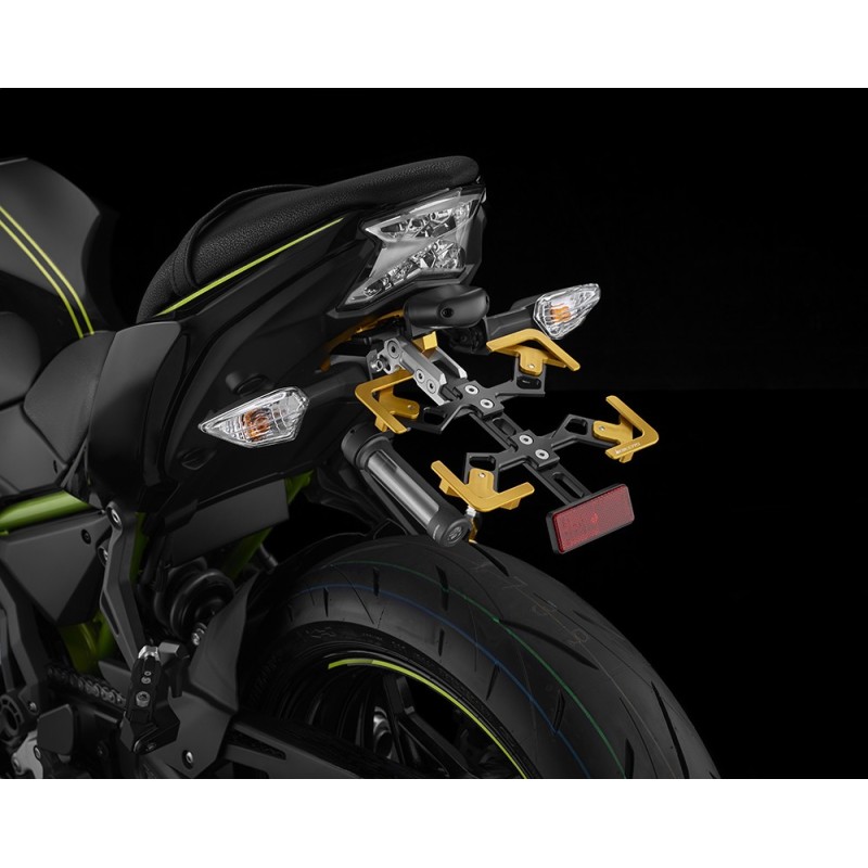 Регулируемый кронштейн номерного знака BIKERS Kawasaki Z650 2020 2021 2022