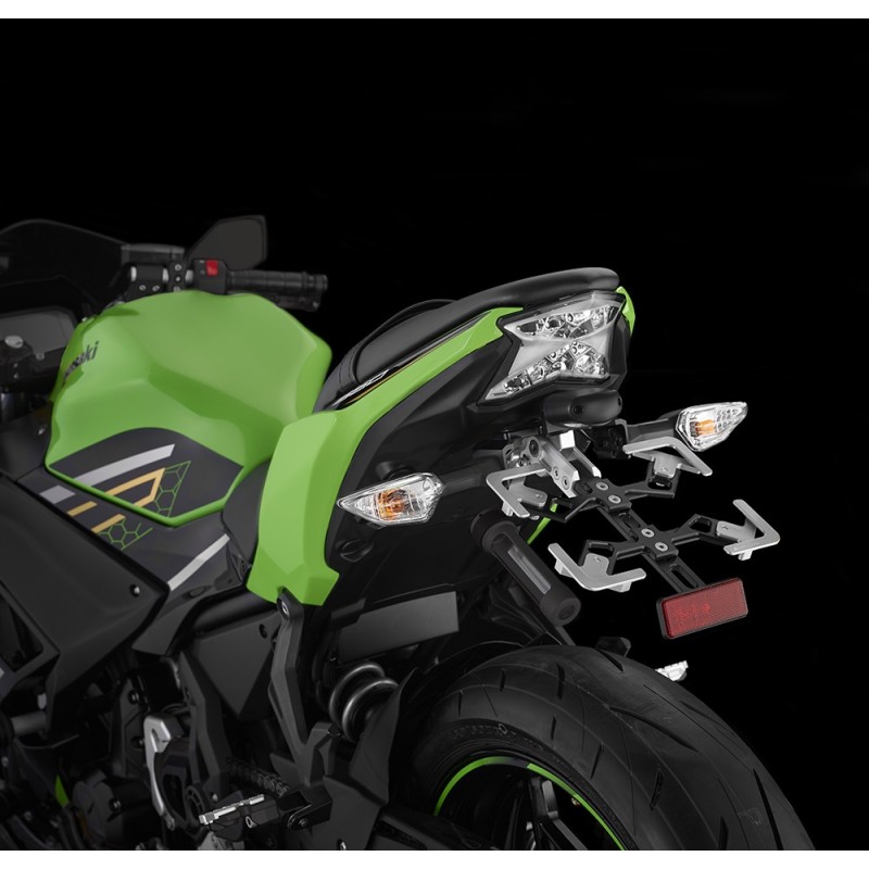Регулируемый кронштейн номерного знака BIKERS Kawasaki NINJA 650 2020 2021 2022 2023