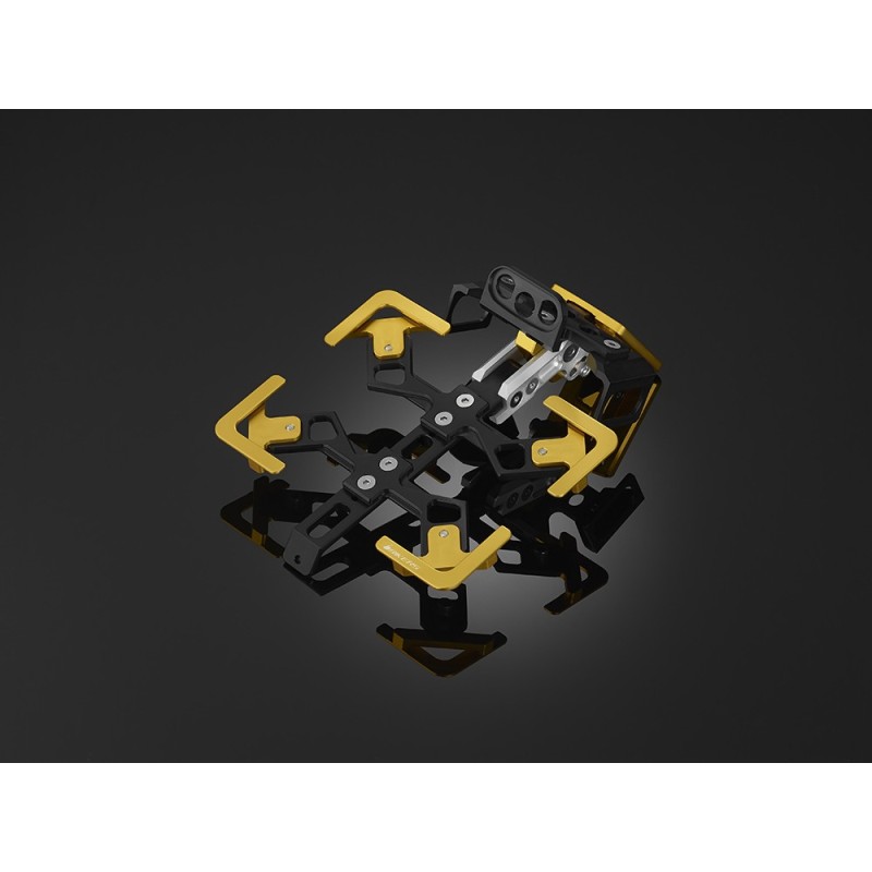 Регулируемый кронштейн номерного знака BIKERS Kawasaki NINJA 650 2020 2021 2022 2023
