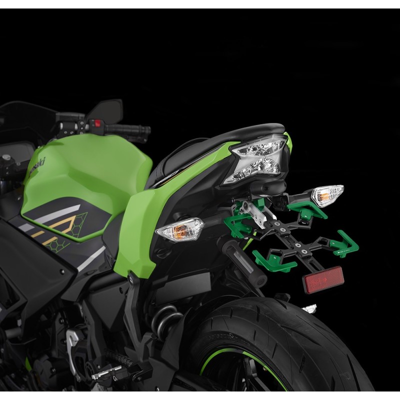 Регулируемый кронштейн номерного знака BIKERS Kawasaki NINJA 650 2020 2021 2022 2023