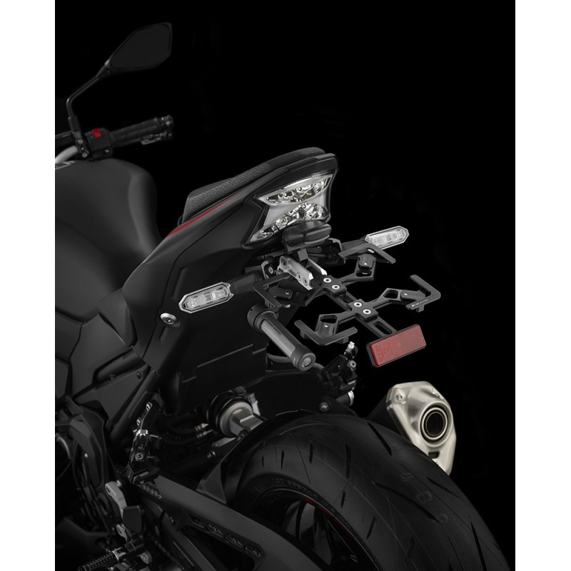 Регулируемый кронштейн номерного знака BIKERS Kawasaki Z900 2020 2021 2022 2023