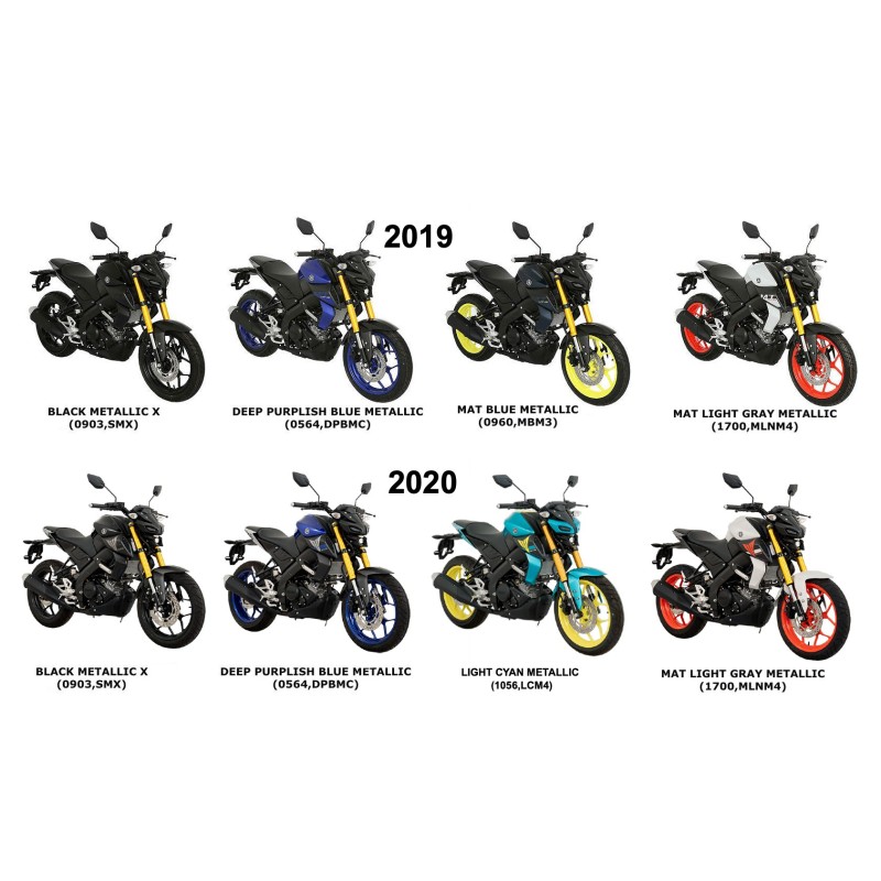 Наклейка задней панели Yamaha MT-15 2019 2020