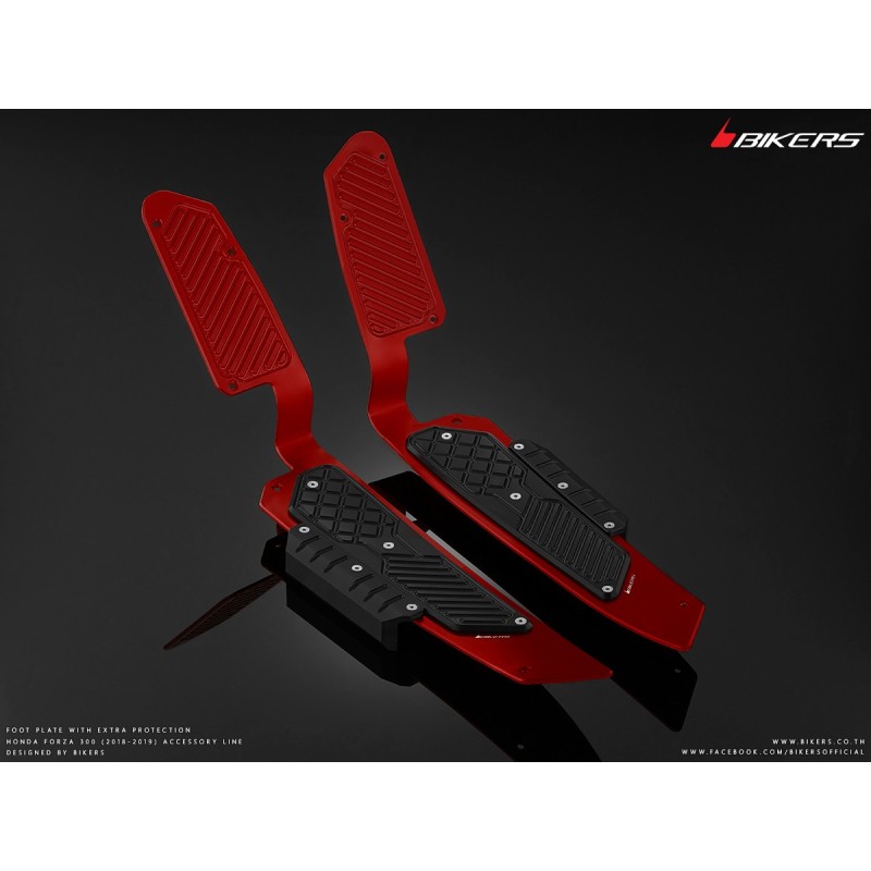 Накладка площадки для ног с дополнительной защитой BIKERS Honda Forza 350 2021 2022