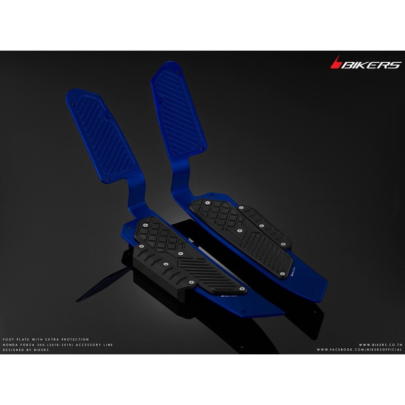 Накладка площадки для ног с дополнительной защитой BIKERS Honda Forza 350 2021 2022