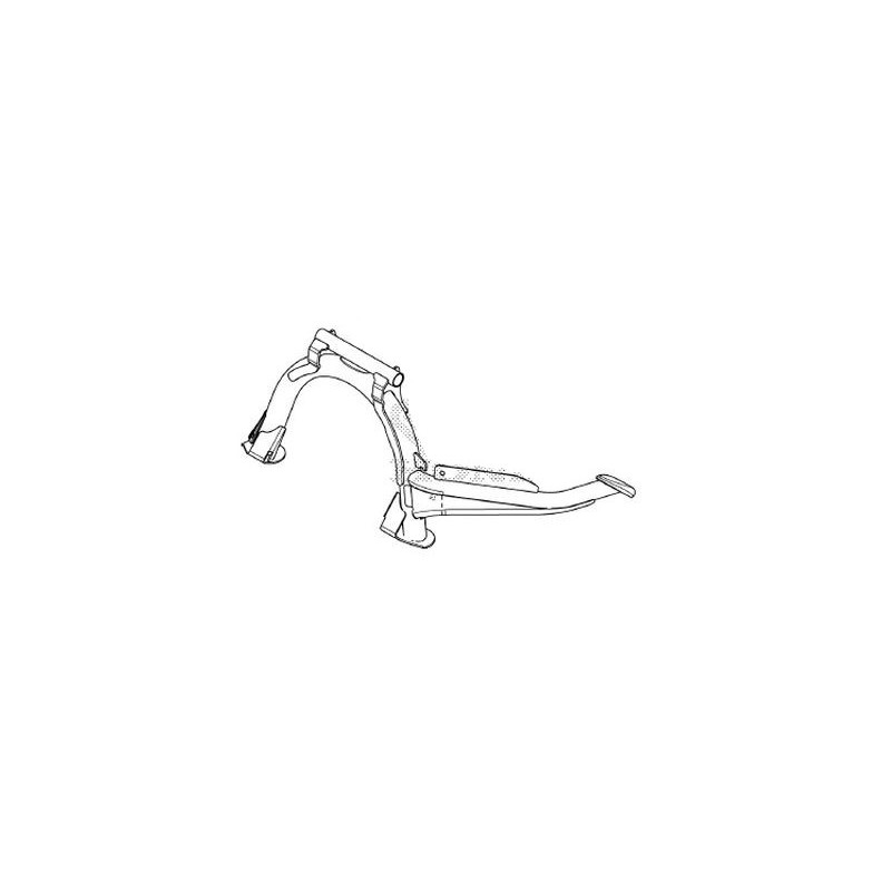 Центральная подножка Honda Forza 350 2021 2022