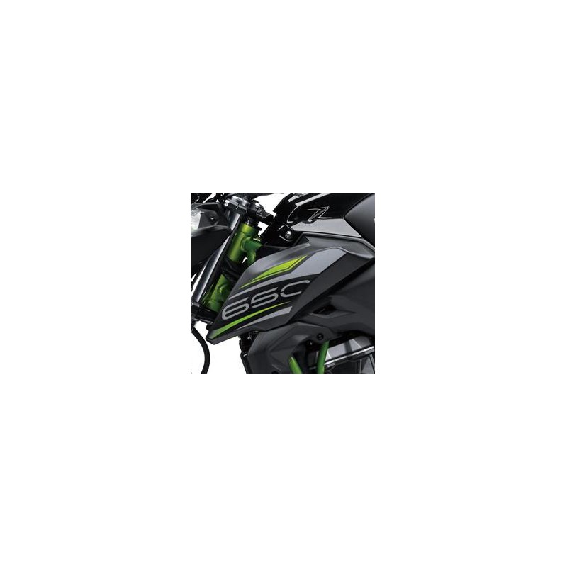 Наклейка левой облицовки Kawasaki Z650 Black 2019