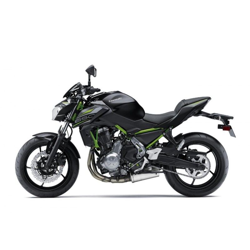 Наклейка левой облицовки Kawasaki Z650 Black 2019