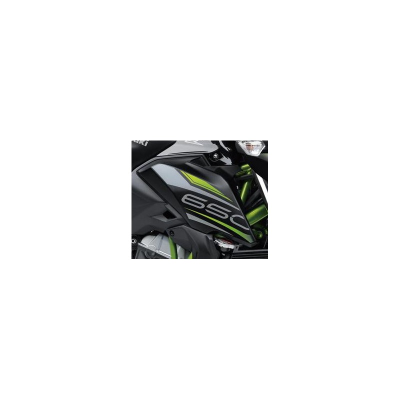 Наклейка правой облицовки Kawasaki Z650 Black 2019