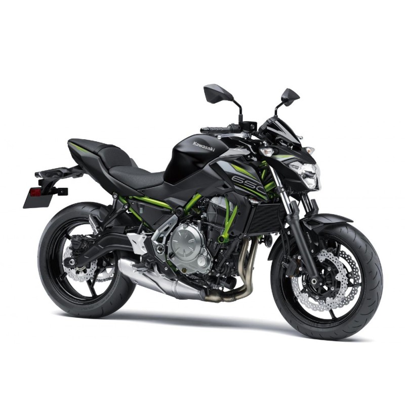 Наклейка правой облицовки Kawasaki Z650 Black 2019