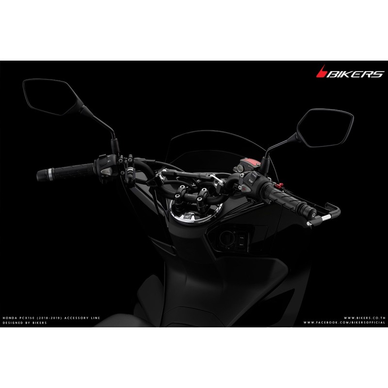 Руль с поперечиной BIKERS Honda PCX 2021 стандартная версия и ABS