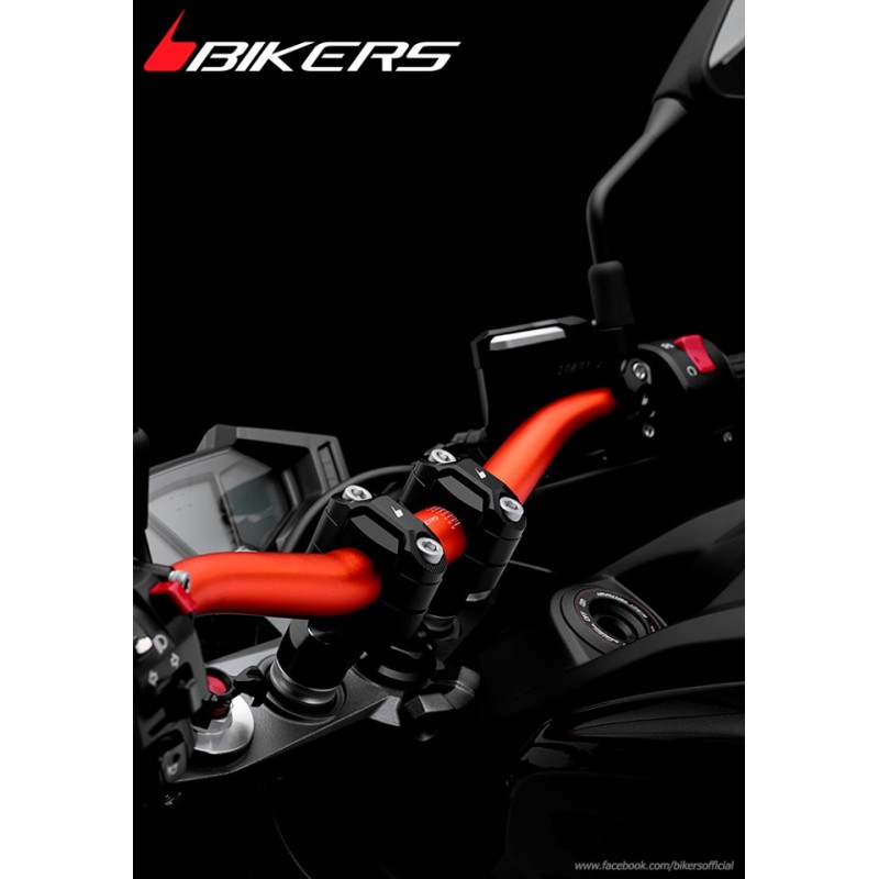 Комплект зажимов руля Fat Bar 28.6mm BIKERS Kawasaki Z800