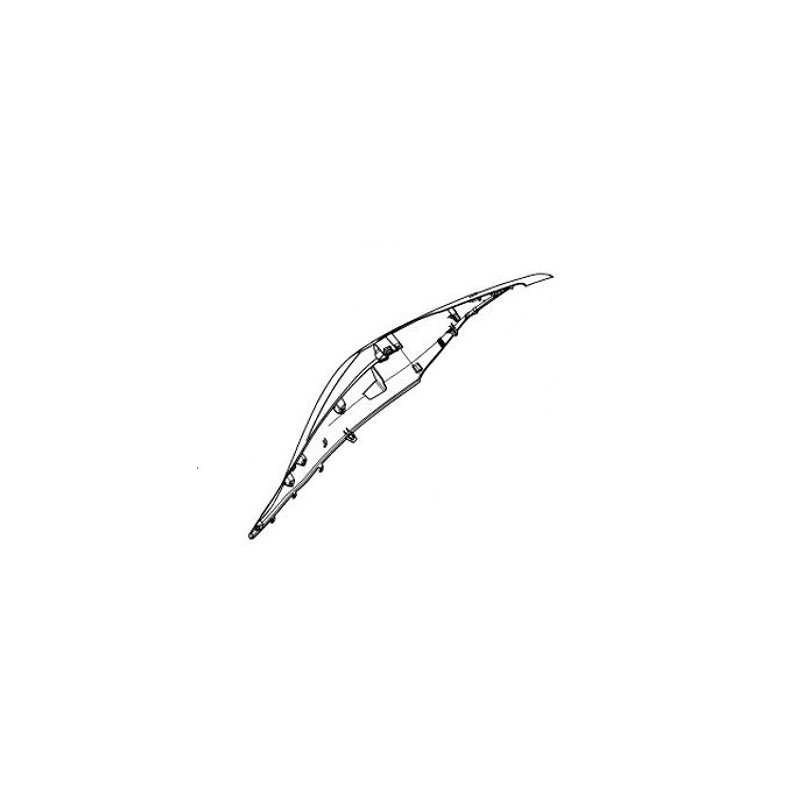 Правая задняя панель Honda PCX 125/160 v5 2021 2022 2023 2024