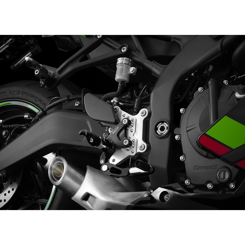 Комплект регулируемых водительских подножек BIKERS Kawasaki NINJA ZX-25R